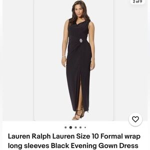 Ralph Lauren Long Evening Gown Size 10P